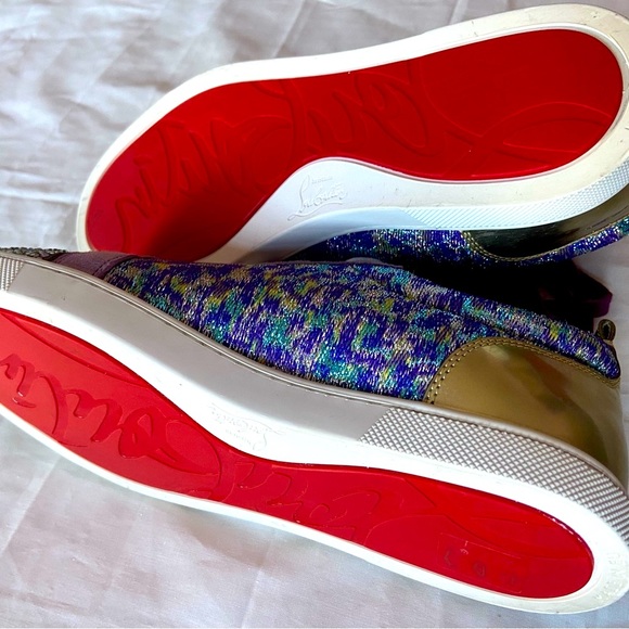 Louboutin sneakers!!   Authentic rare, Crystals perfect, Version Digitale ⭐️ - Picture 3 of 15